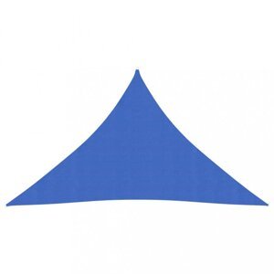 Tieniaca plachta trojuholníková HDPE 2,5 x 2,5 x 3,5 m Dekorhome Modrá,Tieniaca plachta trojuholníková HDPE 2,5 x 2,5 x 3,5 m Dekorhome Modrá