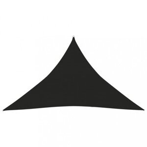 Tieniaca plachta trojuholníková HDPE 3 x 3 x 3 m Dekorhome Čierna,Tieniaca plachta trojuholníková HDPE 3 x 3 x 3 m Dekorhome Čierna
