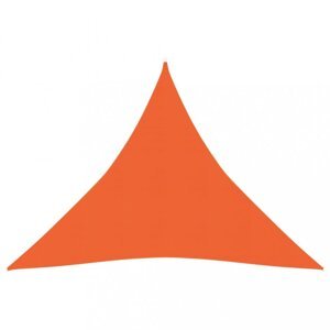Tieniaca plachta trojuholníková HDPE 3 x 3 x 3 m Dekorhome Oranžová,Tieniaca plachta trojuholníková HDPE 3 x 3 x 3 m Dekorhome Oranžová