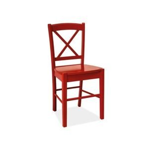 Jedálenská stolička CD-56 Červená,Jedálenská stolička CD-56 Červená