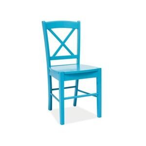 Jedálenská stolička CD-56 Modrá,Jedálenská stolička CD-56 Modrá
