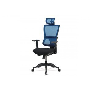 Kancelárska stolička KA-M04 Modrá,Kancelárska stolička KA-M04 Modrá