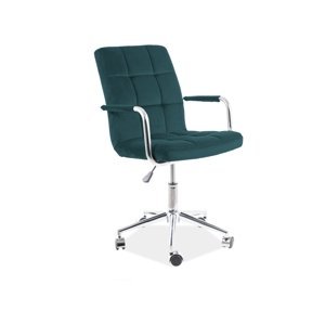 Kancelárska stolička Q-022 Zelená,Kancelárska stolička Q-022 Zelená