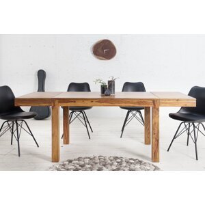 Rozkladací jedálenský stôl LAMIA Dekorhome 120-200x80x75 cm,Rozkladací jedálenský stôl LAMIA Dekorhome 120-200x80x75 cm