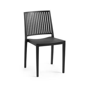 Jedálenská stolička BARS Čierna,Jedálenská stolička BARS Čierna