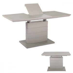 Rozkladací jedálenský stôl HT-420 Sivá,Rozkladací jedálenský stôl HT-420 Sivá