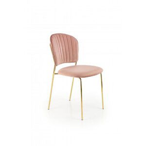 Jedálenská stolička K499 Ružová,Jedálenská stolička K499 Ružová
