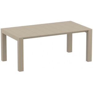 Rozkladací záhradný stôl 180+40 cm Sivohnedá taupe,Rozkladací záhradný stôl 180+40 cm Sivohnedá taupe