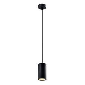 Závesná lampa TUBO 1xGU10 10 cm Čierna,Závesná lampa TUBO 1xGU10 10 cm Čierna