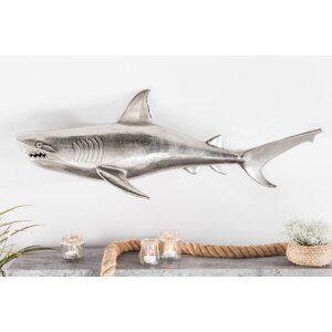 Nástenná dekorácia žralok DAKENTA Dekorhome L´avé,Nástenná dekorácia žralok DAKENTA Dekorhome L´avé