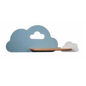 Detská nástenná lampička CLOUD LED Modrá / biela,Detská nástenná lampička CLOUD LED Modrá / biela