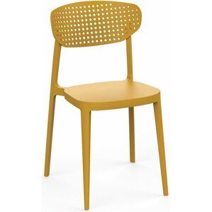 Jedálenská stolička AIRE Žltá,Jedálenská stolička AIRE Žltá