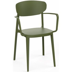 Jedálenská stolička MARE ARMCHAIR Zelená,Jedálenská stolička MARE ARMCHAIR Zelená