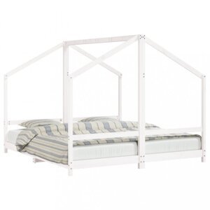 Dvojitá detská domčeková posteľ Dekorhome 90 x 200 cm,Dvojitá detská domčeková posteľ Dekorhome 90 x 200 cm