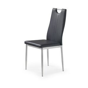 Jedálenská stolička K202 Čierna,Jedálenská stolička K202 Čierna