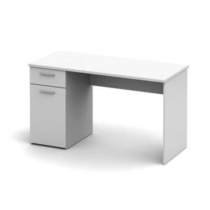 Písací stôl EGON DTD Biela,Písací stôl EGON DTD Biela