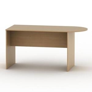 Kancelársky stôl s oblúkom TEMPO AS NEW 022 Buk,Kancelársky stôl s oblúkom TEMPO AS NEW 022 Buk