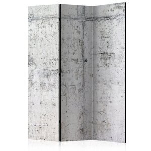 Paraván Concrete Wall Dekorhome 135x172 cm (3-dielny),Paraván Concrete Wall Dekorhome 135x172 cm (3-dielny)
