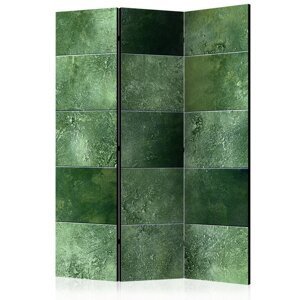 Paraván Green Puzzle Dekorhome 135x172 cm (3-dielny),Paraván Green Puzzle Dekorhome 135x172 cm (3-dielny)