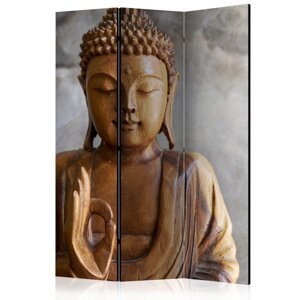 Paraván Buddha Dekorhome 135x172 cm (3-dielny),Paraván Buddha Dekorhome 135x172 cm (3-dielny)