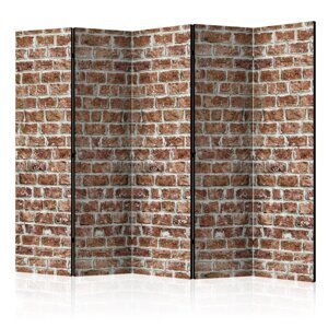 Paraván Brick Space Dekorhome 225x172 cm (5-dielny),Paraván Brick Space Dekorhome 225x172 cm (5-dielny)