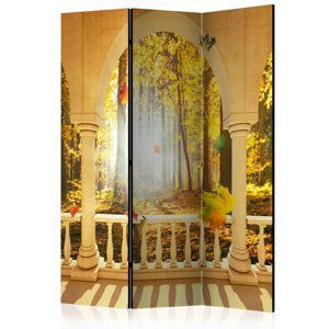 Paraván Dream About Autumnal Forest Dekorhome 135x172 cm (3-dielny),Paraván Dream About Autumnal Forest Dekorhome 135x172 cm (3-dielny)