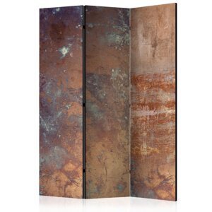 Paraván Rusty Plate Dekorhome 135x172 cm (3-dielny),Paraván Rusty Plate Dekorhome 135x172 cm (3-dielny)