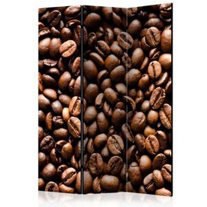 Paraván Roasted coffee beans Dekorhome 135x172 cm (3-dielny),Paraván Roasted coffee beans Dekorhome 135x172 cm (3-dielny)