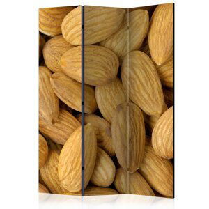 Paraván Tasty almonds Dekorhome 135x172 cm (3-dielny),Paraván Tasty almonds Dekorhome 135x172 cm (3-dielny)