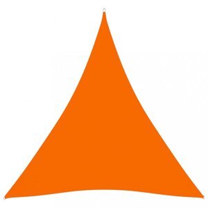 Plachta proti slnku oxfordská látka trojuholník 3,6 x 3,6 x 3,6 m Dekorhome Oranžová,Plachta proti slnku oxfordská látka trojuholník 3,6 x 3,6 x 3,6 m