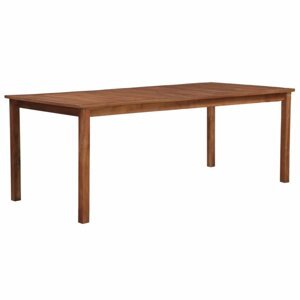 Záhradný jedálenský stôl 200 x 90 cm z akáciového dreva Dekorhome,Záhradný jedálenský stôl 200 x 90 cm z akáciového dreva Dekorhome