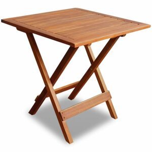 Záhradný odkladací stolík akáciové drevo Dekorhome,Záhradný odkladací stolík akáciové drevo Dekorhome