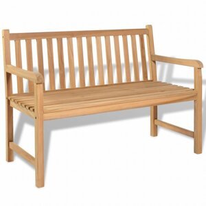 Záhradná lavička 120 cm z teakového dreva,Záhradná lavička 120 cm z teakového dreva