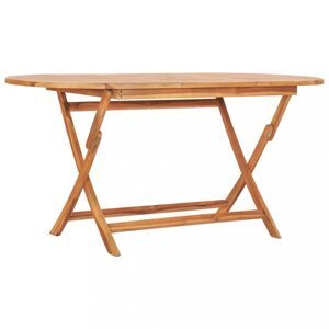 Skladací záhradný stôl teakové drevo Dekorhome,Skladací záhradný stôl teakové drevo Dekorhome