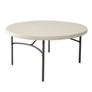 Skladací stôl 152 cm biela / čierna Dekorhome,Skladací stôl 152 cm biela / čierna Dekorhome