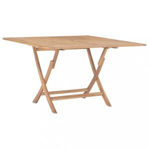 Skladací záhradný stôl 120x120 cm teakové drevo Dekorhome,Skladací záhradný stôl 120x120 cm teakové drevo Dekorhome