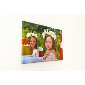 Fotoobraz 45x30 cm z vlastnej fotografie, Plátno 100% bavlna: Premium Canvas 390g/m², S lakom