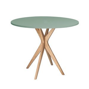 RAGABA Jubi Round jedálenský stôl FARBA: olivová zelená