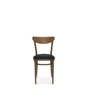 FAMEG A-1260 - jedálenská stolička Farba dreva: buk štandard, Čalúnenie: látka CAT. A