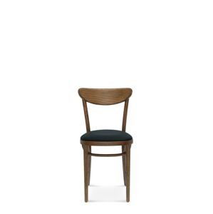 FAMEG A-1260 - jedálenská stolička Farba dreva: buk štandard, Čalúnenie: koža L2