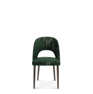 FAMEG Alora - A-1412 - jedálenská stolička Farba dreva: dub štandard, Čalúnenie: koža L2