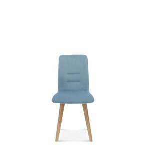 FAMEG Cleo - A-1604 - jedálenská stolička Farba dreva: dub premium, Čalúnenie: koža L1
