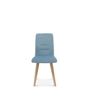 FAMEG Cleo - A-1604 - jedálenská stolička Farba dreva: buk premium, Čalúnenie: koža L1