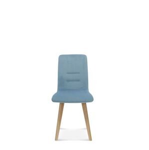 FAMEG Cleo - A-1604 - jedálenská stolička Farba dreva: buk premium, Čalúnenie: koža L2