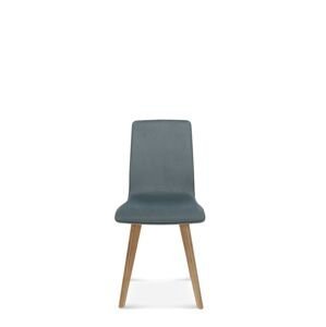FAMEG Cleo - A-1605 - jedálenská stolička Farba dreva: dub premium, Čalúnenie: koža L2