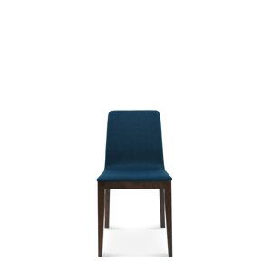 FAMEG Kos - A-1621 - jedálenská stolička Farba dreva: dub premium, Čalúnenie: koža L1