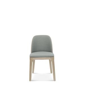 FAMEG Arch - A-1801 - jedálenská stolička Farba dreva: buk premium, Čalúnenie: koža L2