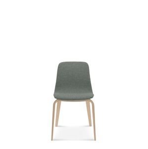 FAMEG Hips - A-1802/1 - jedálenská stolička Farba dreva: buk štandard, Čalúnenie: koža L1