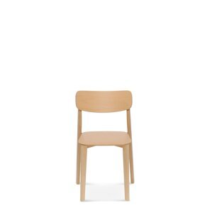 FAMEG Pala - A-1907 - jedálenská stolička Farba dreva: buk premium, Čalúnenie: koža L1