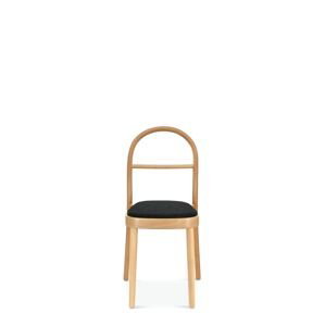 FAMEG Hips - A-2004 - jedálenská stolička Farba dreva: buk štandard, Čalúnenie: koža L1